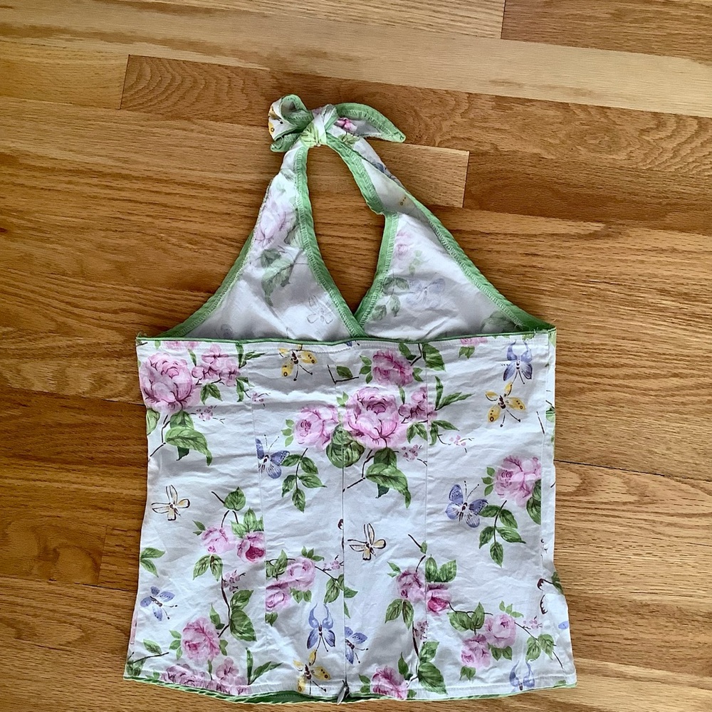 Printed Halter Top - Picture 3 of 6